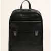 Manner Scalia-Gruppe Rucksacke | Der Bridge Ettore Rucksack Mit Vordertasche Mattes Dunkelbraun/Ruthenium