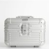 Gepack Scalia-Gruppe Schonheitsfalle | Travelite Next Beauty Case Aus Aluminium Nero