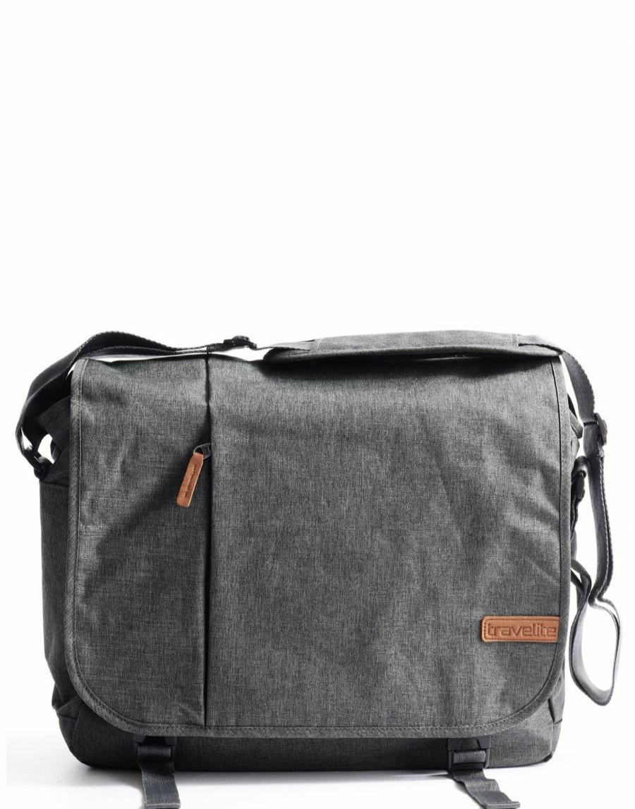 Geschaft Scalia-Gruppe Kuriertaschen | Travelite Basics Messenger Fur Laptop 15,6''