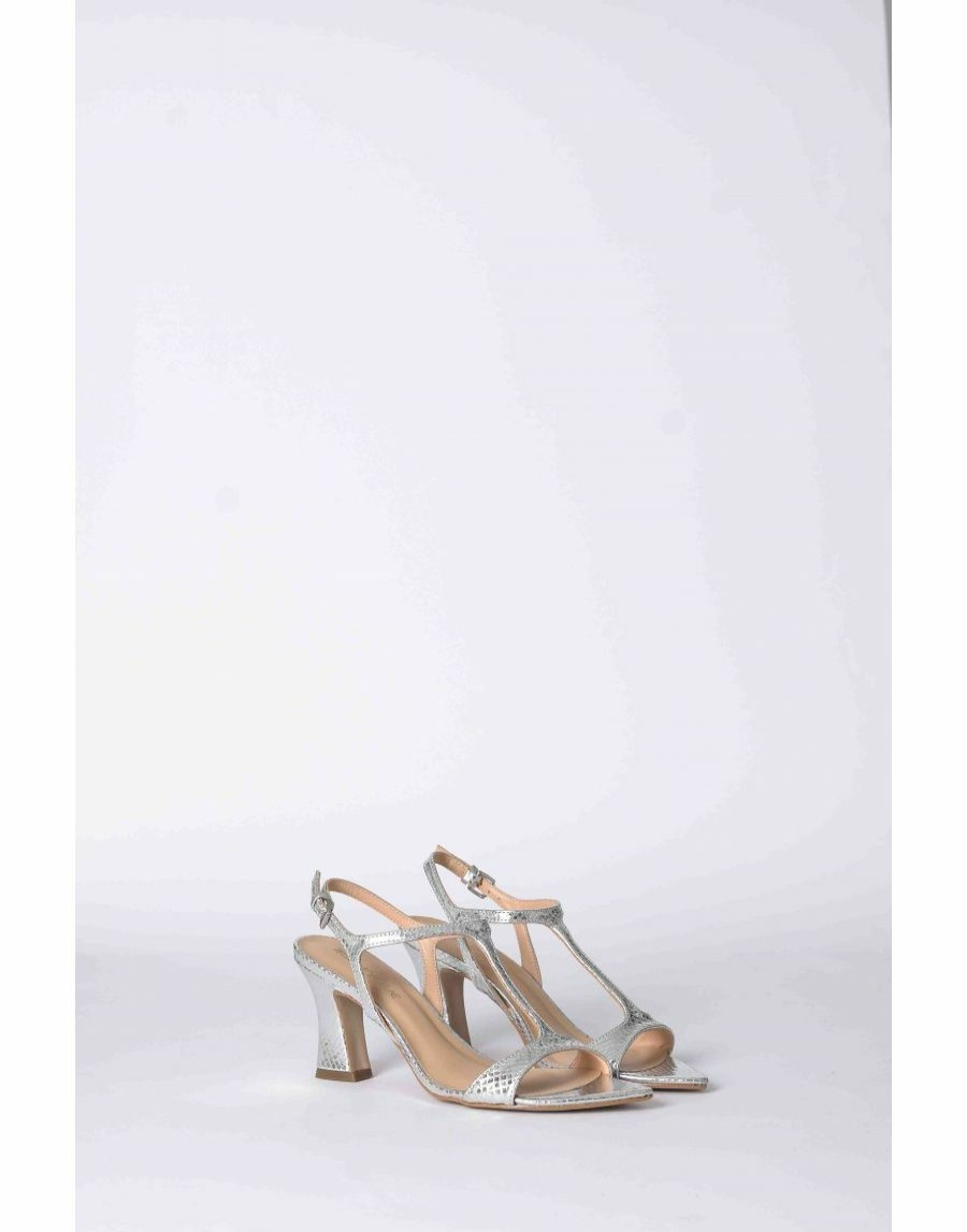 Frauen Scalia-Gruppe High Heels | Einzigartige Charleston Metallic-Sandalen