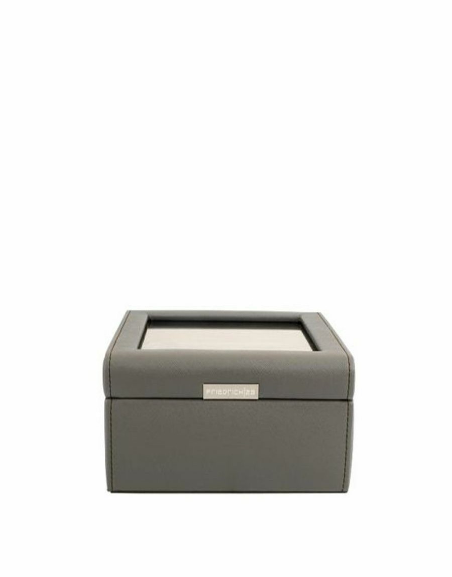 Manner Scalia-Gruppe Uhrengehause | Friedrich23 Bond 6-Sitzer-Uhrenbox Taupe