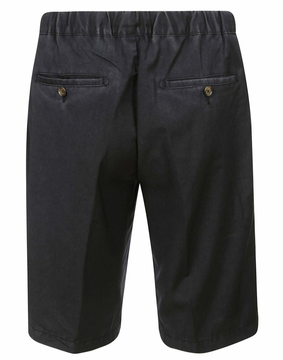 Manner Scalia-Gruppe Bermudashorts | Mythen-Bermuda Aus Leichter Wolle Mit Kordelzug