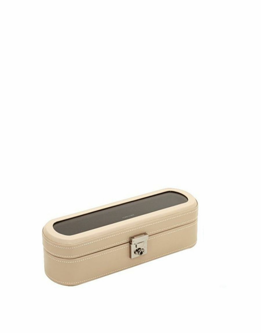 Manner Scalia-Gruppe Uhrengehause | Friedrich23 Cordoba 5-Sitzer Uhrenbox Beige