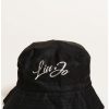 Frauen Scalia-Gruppe Hute Und Mutzen | Liu Jo Cloche Hut Mit Logo Nero