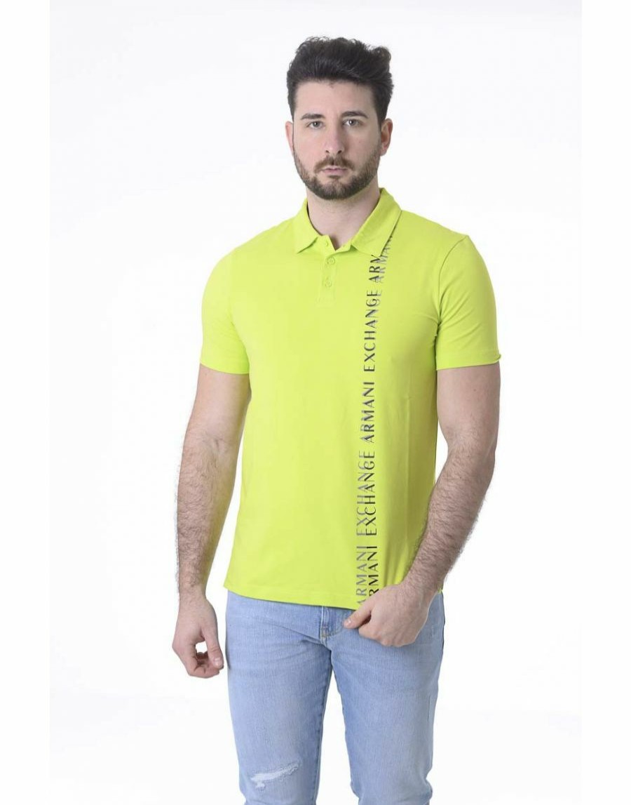 Manner Scalia-Gruppe Polo-Shirts | Po O Ar Ani Exchange Con Ta Pa Ogo Vertica E