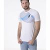 Manner Scalia-Gruppe T-Shirts | T Hirt Armani Exchange Tampa Waves Weis