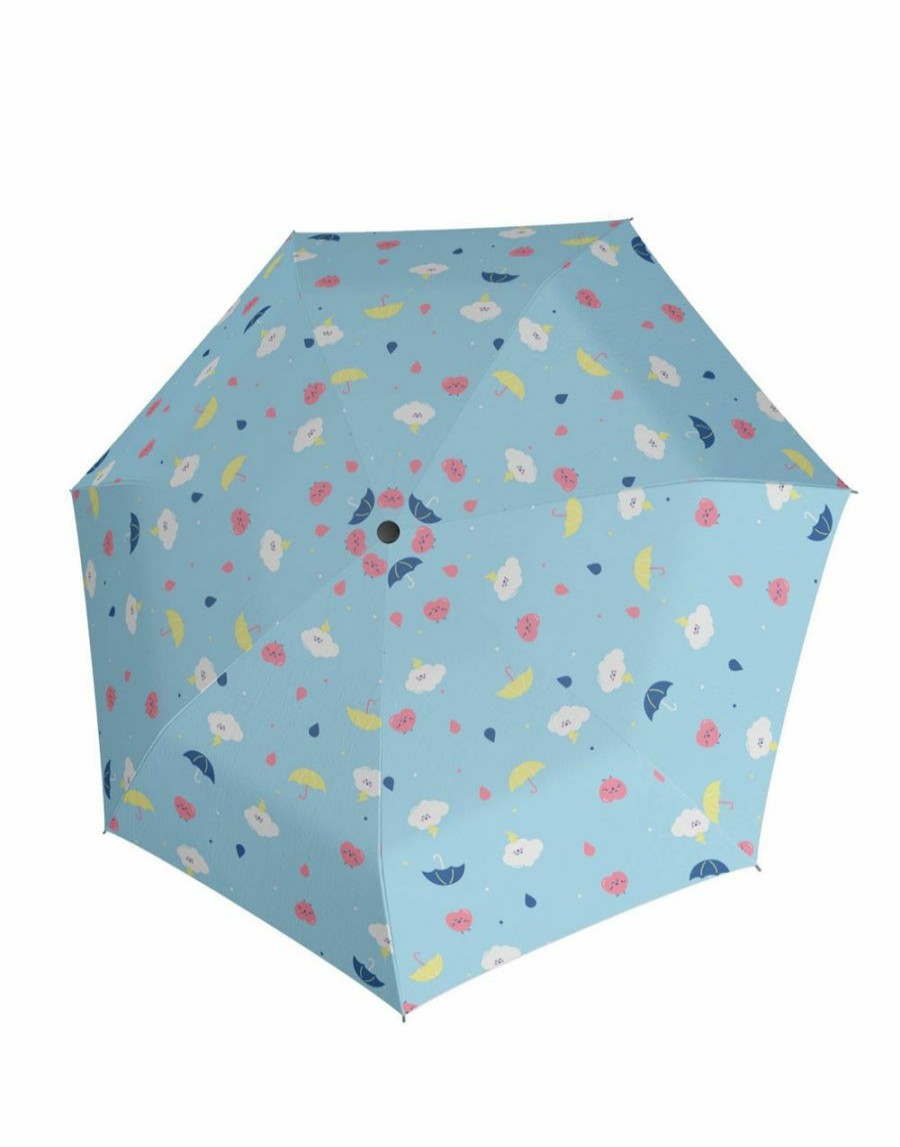 Frauen Scalia-Gruppe Regenschirme | Doppler Mr Wonderful Mini Rainy Day Regenschirm Blau