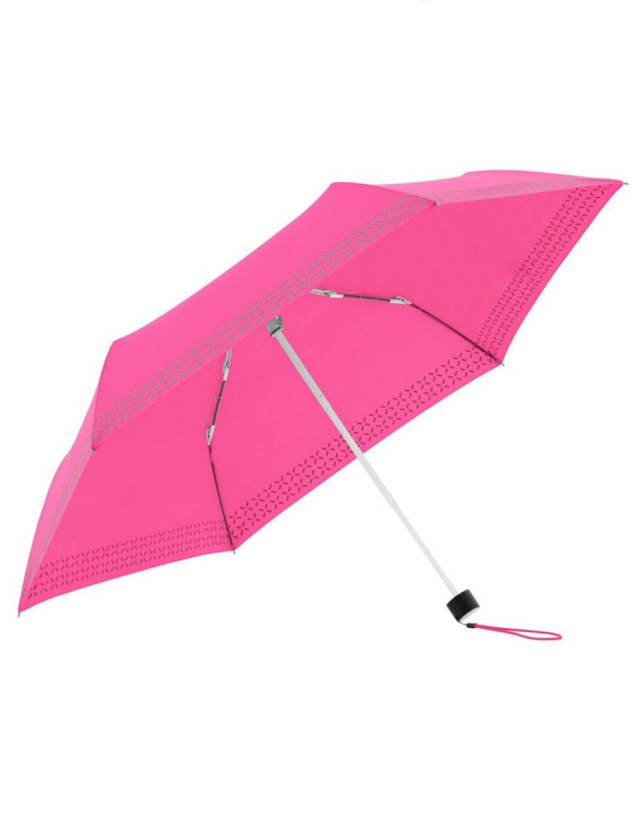 Frauen Scalia-Gruppe Regenschirme | Doppler Fiber Havanna Safety Cross Regenschirm Neon Pink