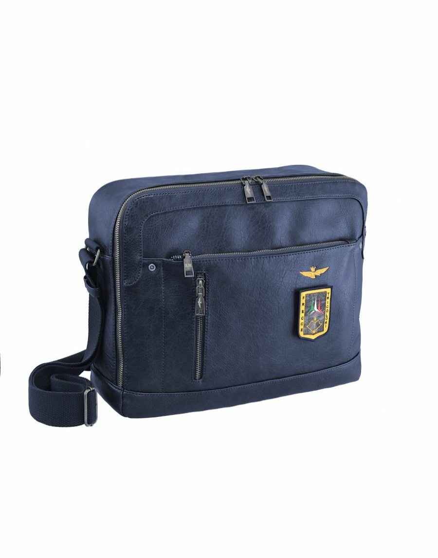 Geschaft Scalia-Gruppe Kuriertaschen | Messenger Aeronautica Militare Pilot Man Pc-Halter