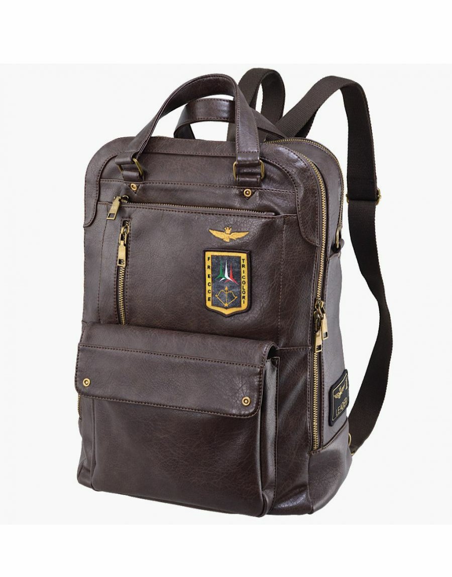 Manner Scalia-Gruppe Rucksacke | Aeronautica Militare Pilot Laptop-Rucksack