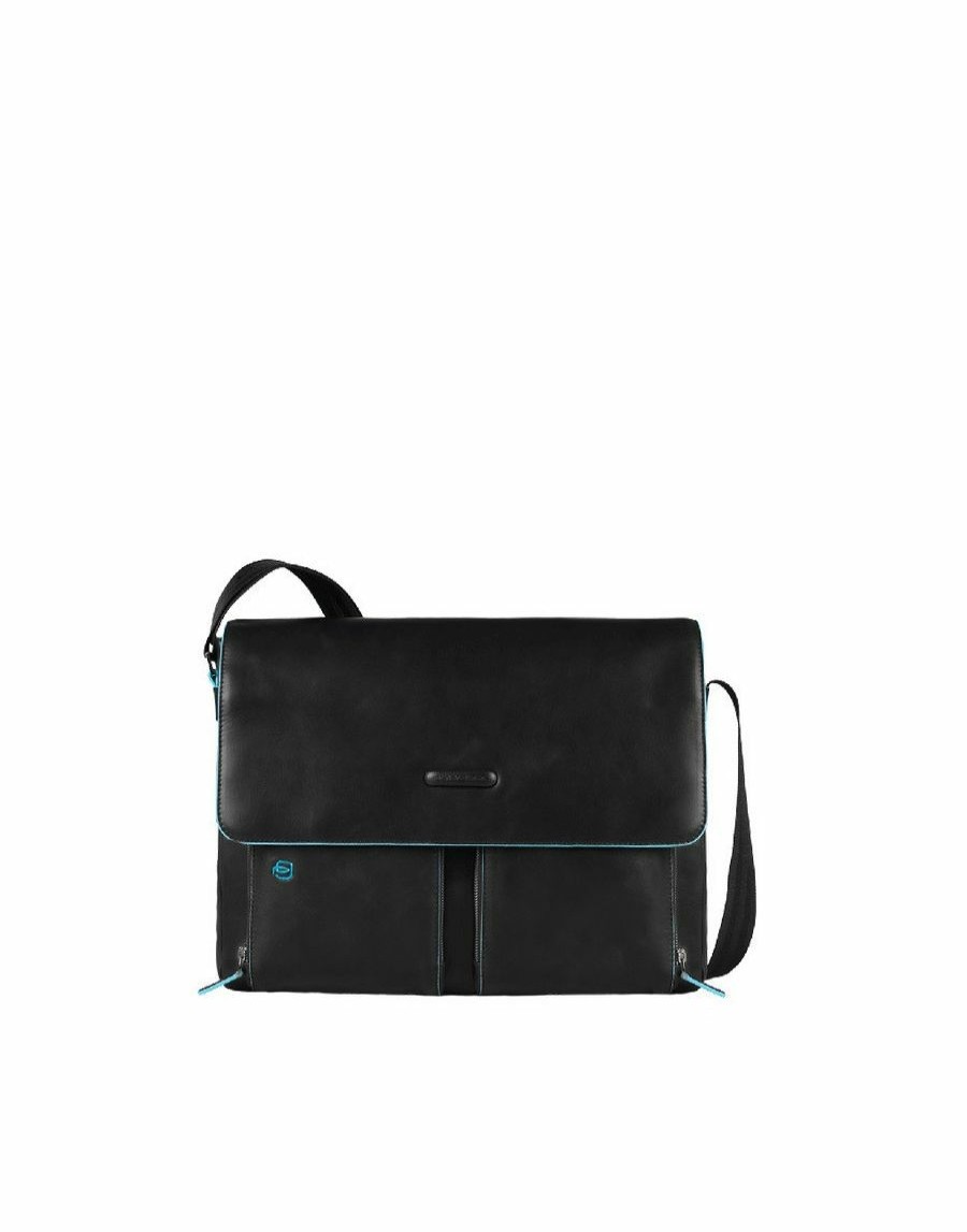 Geschaft Scalia-Gruppe Kuriertaschen | Piquadro Aktentasche Messenger Blue Square