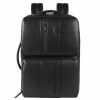 Manner Scalia-Gruppe Rucksacke | Piquadro Urban Fast-Check Rucksack Fur 17,3-Zoll-Laptop