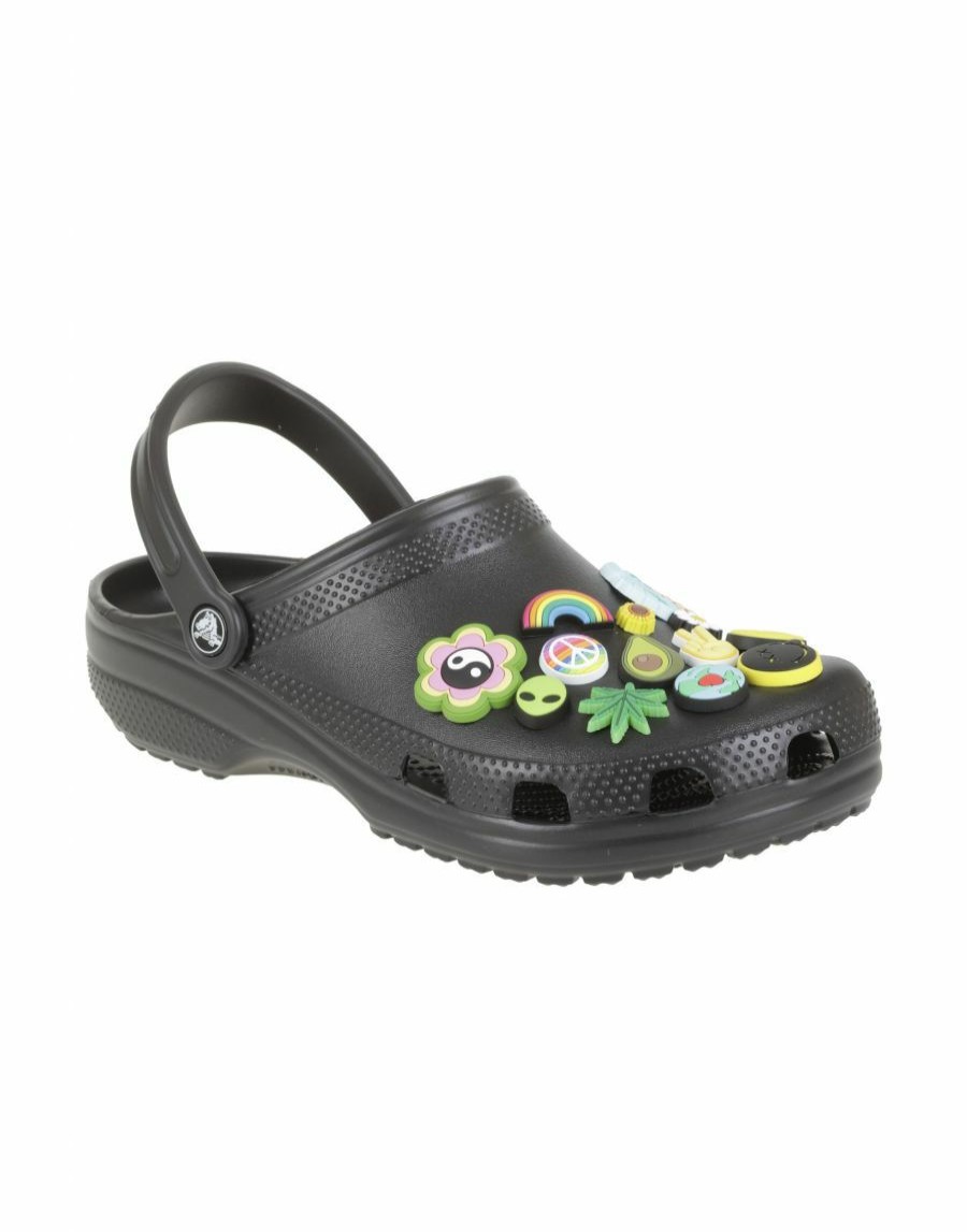 Manner Scalia-Gruppe Sandalen | Crocs-Hausschuhe Mit Applikation Auf Der Vorderseite