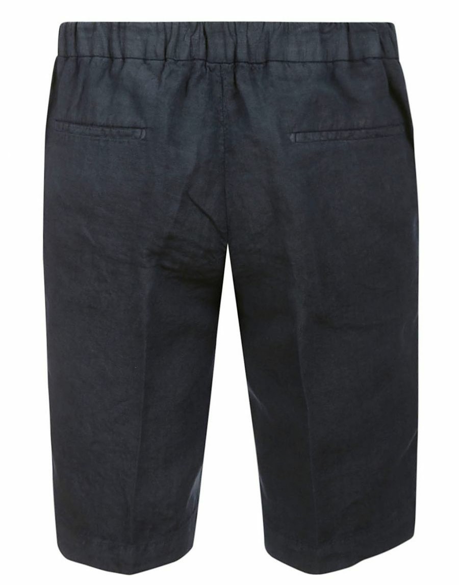 Manner Scalia-Gruppe Bermudashorts | Devore Incipit Bermuda Aus Leinen