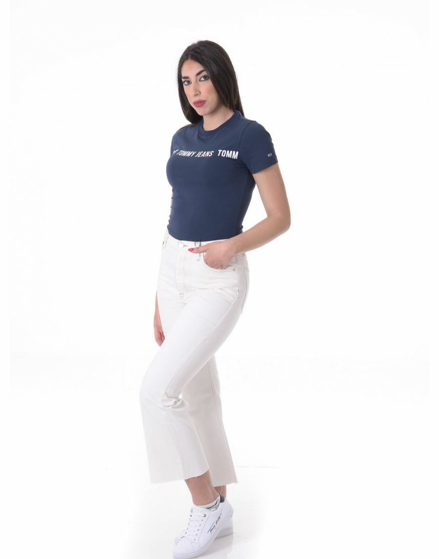 Frauen Scalia-Gruppe Jeans | Tommy Hilfiger Harper Flare-Jeans Save-Sp-White-Rgd