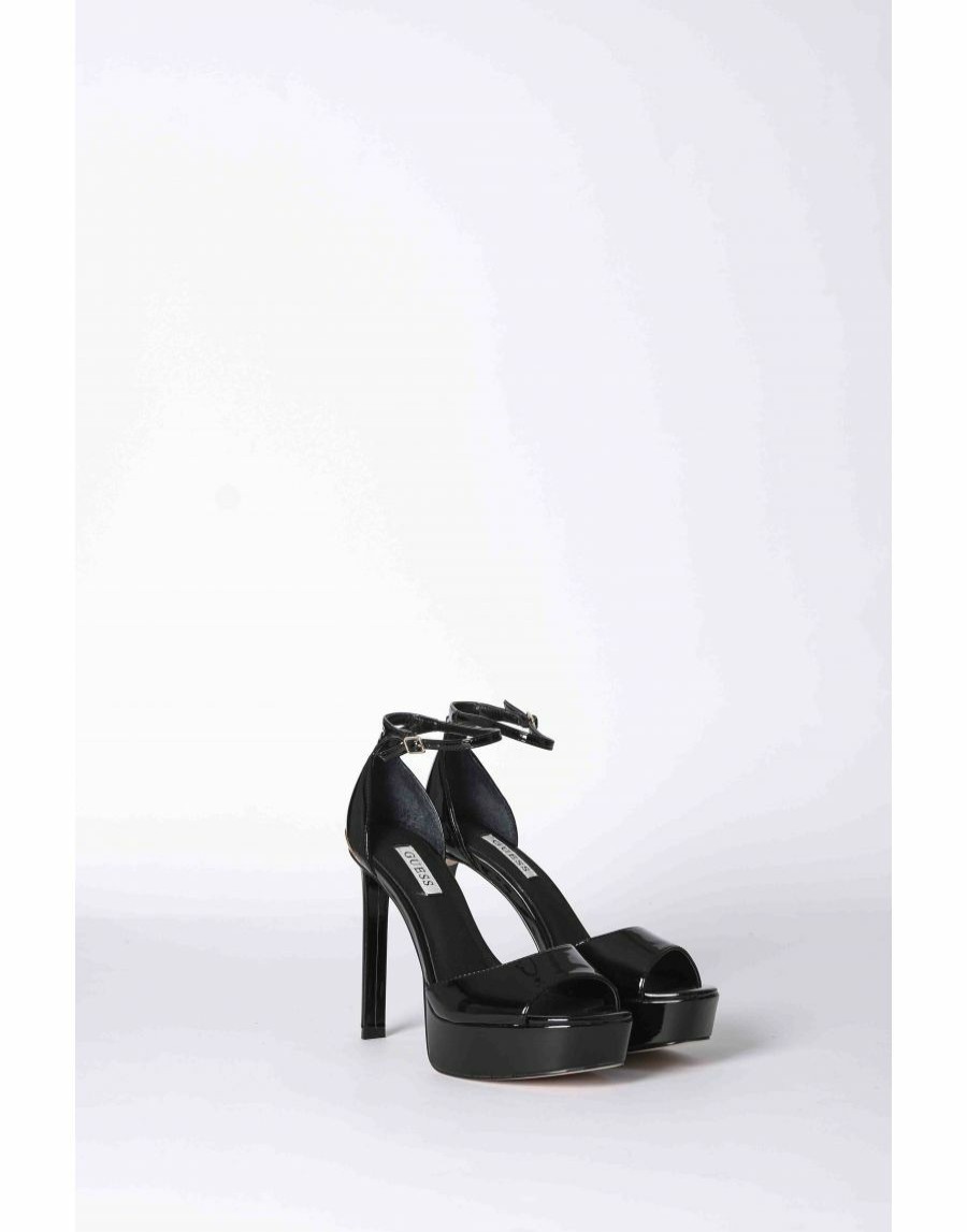 Frauen Scalia-Gruppe High Heels | Guess Offene Zehensandalen Alden 2 Mit Plateau