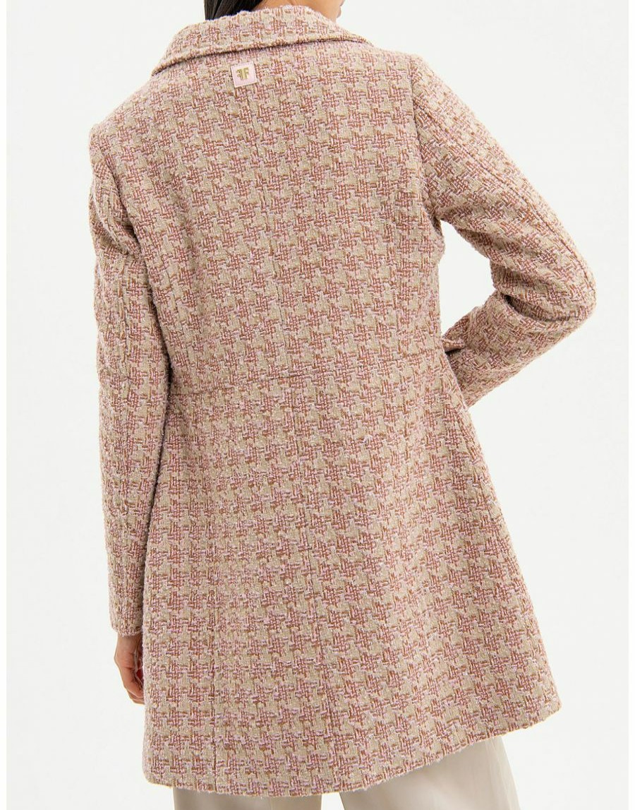 Frauen Scalia-Gruppe Mantel Und Regenmantel | Cappotto I Onopetto Fraco Ina In Tweed