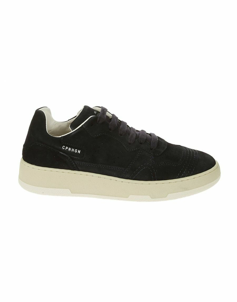 Manner Scalia-Gruppe Turnschuhe | Copenhagen Wildleder-Marine-Sneaker