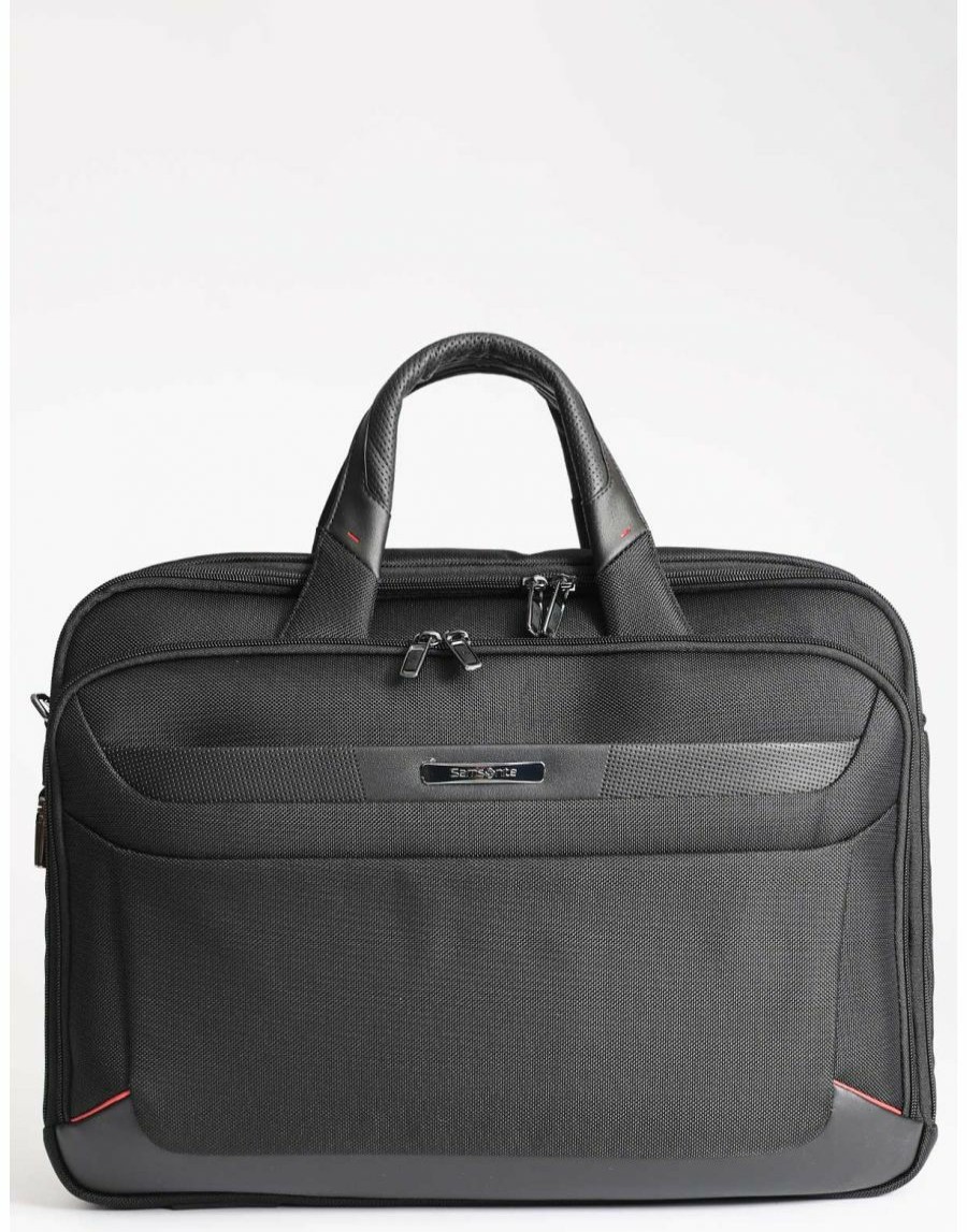 Geschaft Scalia-Gruppe Aktentaschen | Samsonite Pro Dlx 6 Erweiterbare Aktentasche Fur Laptop 17,3'' Schwarz