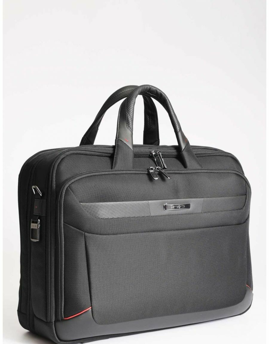 Geschaft Scalia-Gruppe Aktentaschen | Samsonite Pro Dlx 6 Erweiterbare Aktentasche Fur Laptop 17,3'' Schwarz