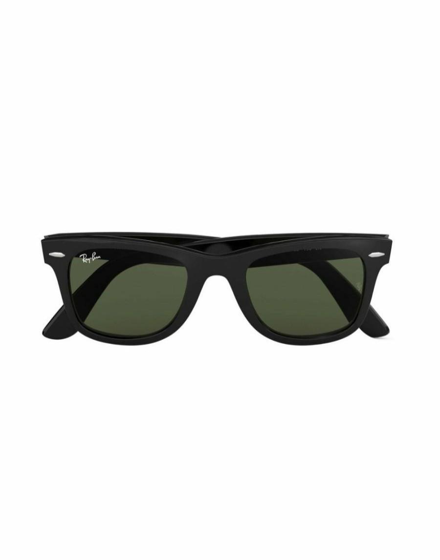 Frauen Scalia-Gruppe Sonnenbrille | Ray-Ban Wayfarer Sonnenbrille Mit Denim-Effekt Nero