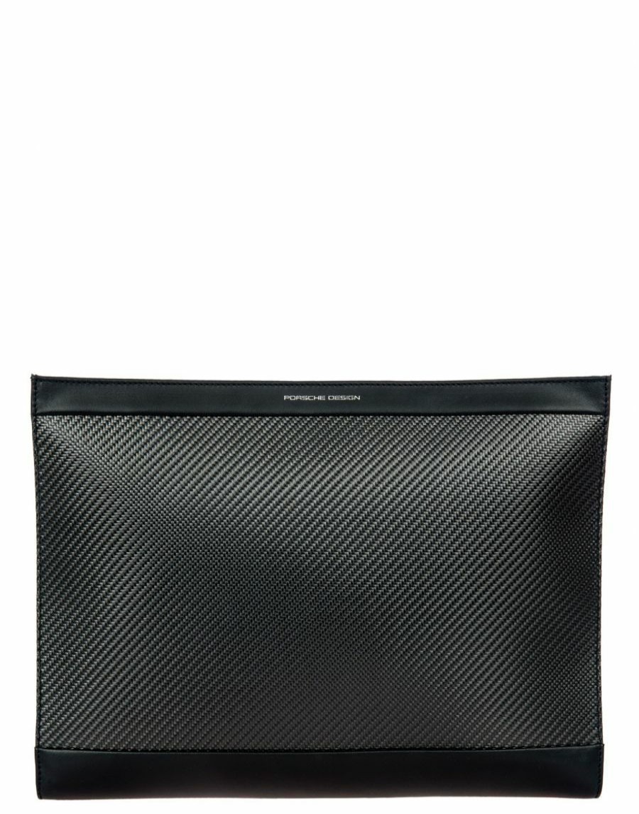 Geschaft Scalia-Gruppe Aktentaschen | Porsche Design Carbon Computerhalter 15'' Pc-Halter 001-Schwarz