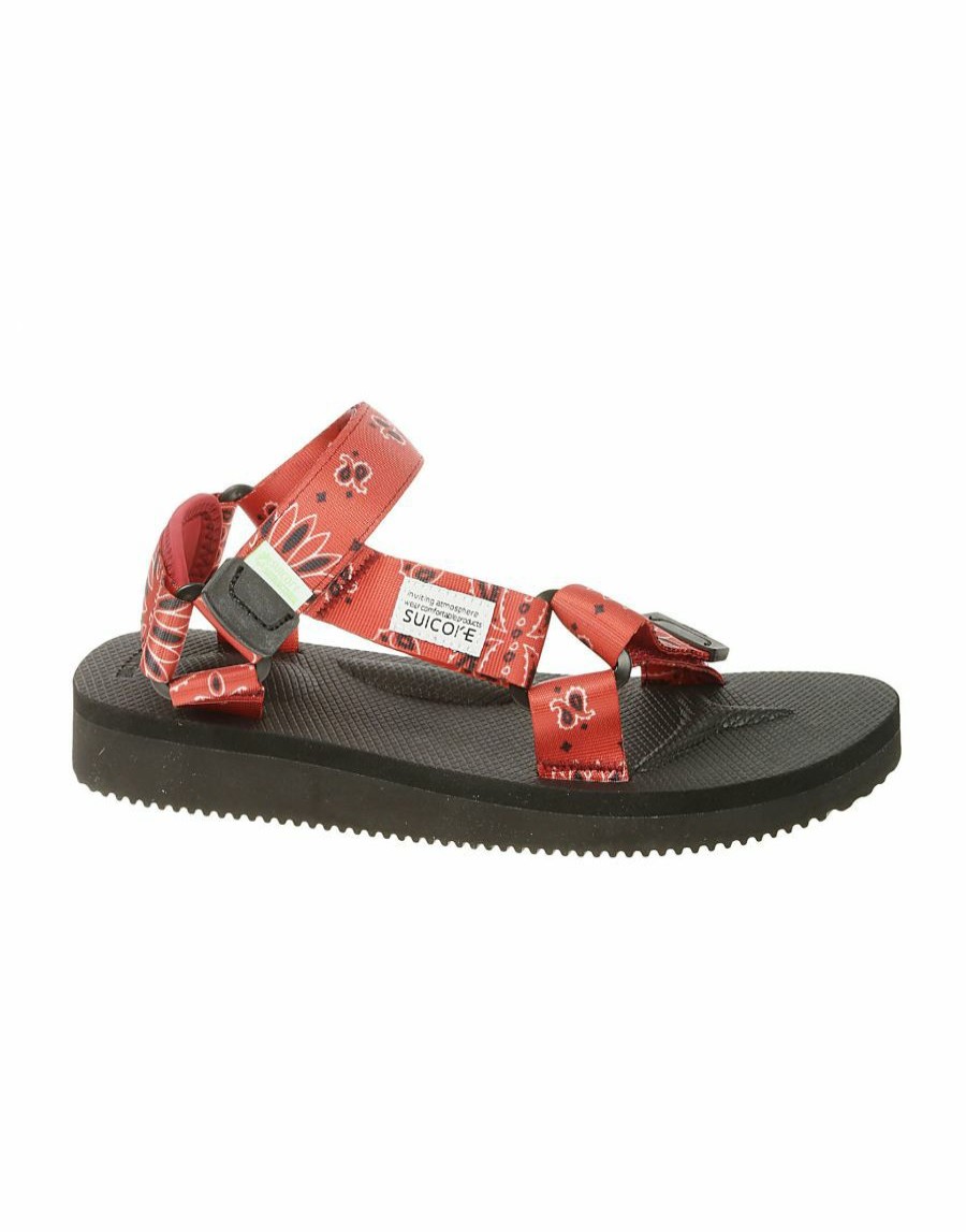 Frauen Scalia-Gruppe Sandalen | Suicoke Depa-Cab Rote Sandalen