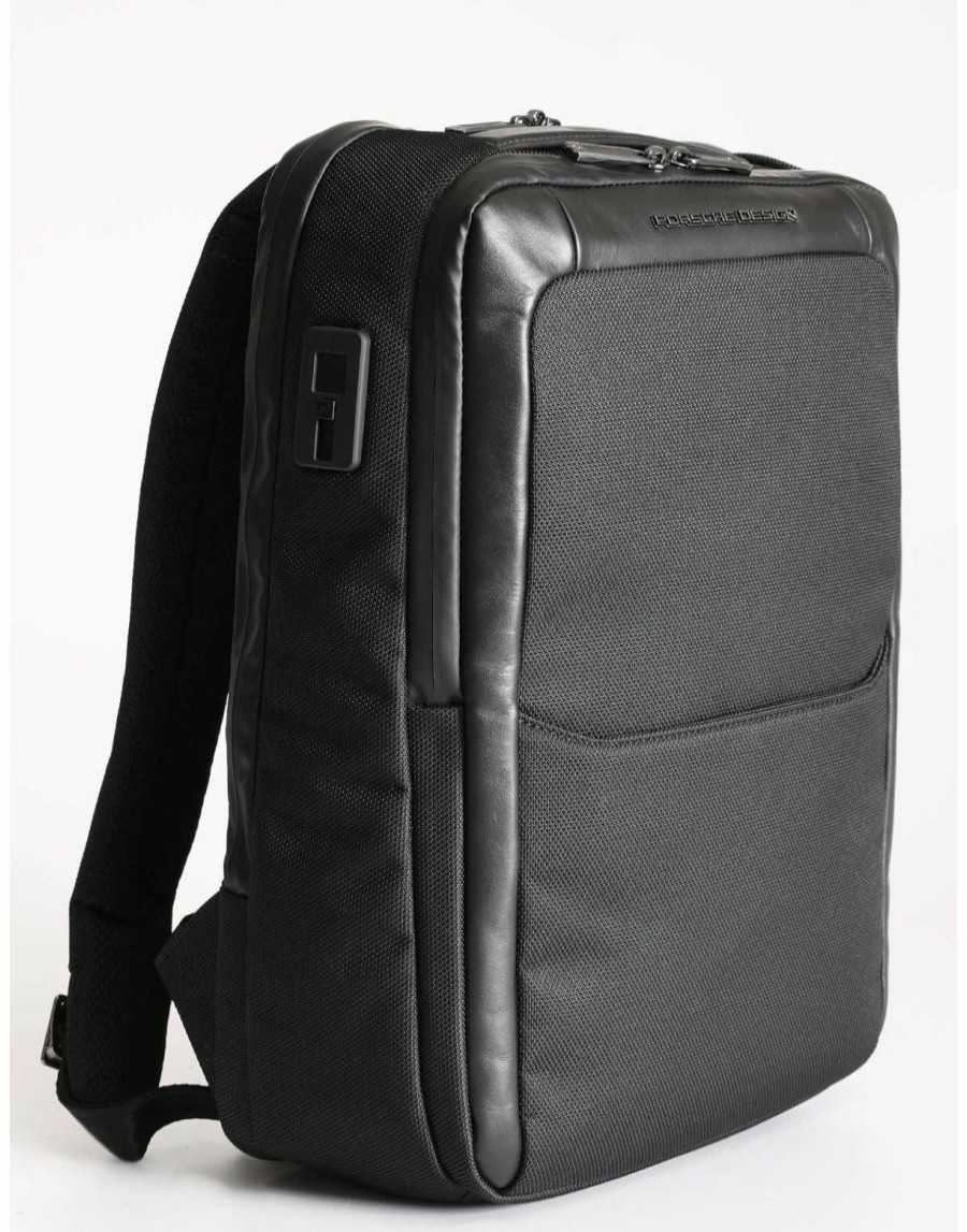 Geschaft Scalia-Gruppe Rucksacke | Porsche Design Roadster Quadratischer Nylon-Rucksack Fur Laptop 4'' 1