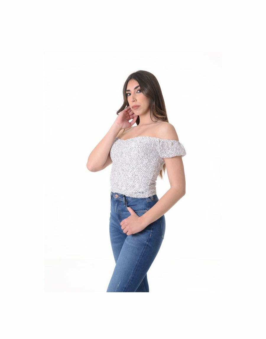 Frauen Scalia-Gruppe T-Shirts Und Tops | Gue Crop Top Hary Ace Effect