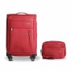 Gepack Scalia-Gruppe Gepacksets | Mittelgroser 4-Rad-Trolley + Travelite Capri Reisetasche