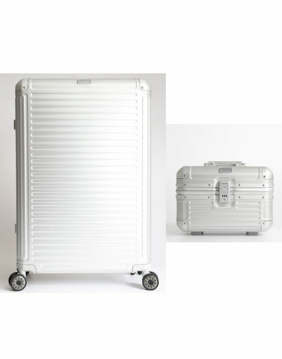 Gepack Scalia-Gruppe Gepacksets | Travelite Next Beauty Case + Groser Trolley